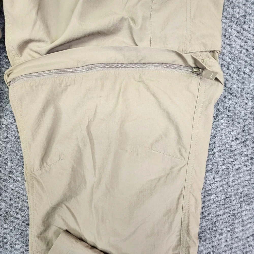 Columbia Mens Silver Ridge Convertible Cargo Pants‎ Khaki Beige 42x32 Omni-Shade